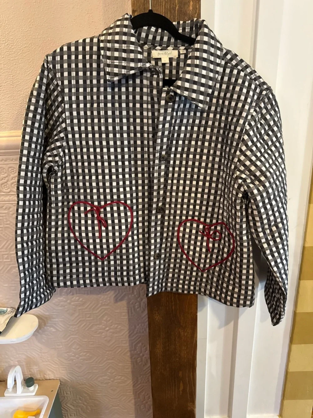 Forever That Girl Quilted Heart Jacket - Picture 5 of 7